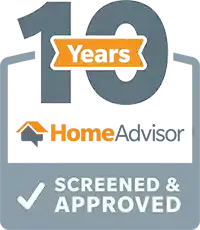 HomeAdvisor Screened & Approved — 10 Years